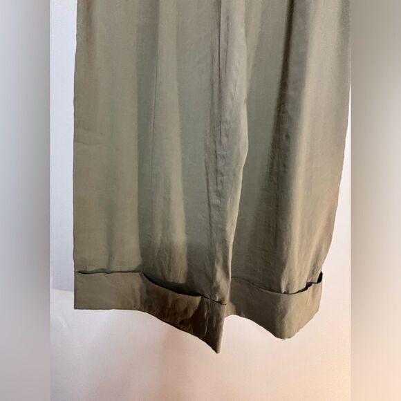 Rag & Bone GUC green cuffed wide leg pants Size 6 - Picture 3 of 7